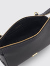 vittoria mini handbag in grained calfskin leather