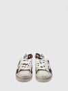 stardan animal print leather sneakers with a worn-out effect