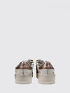 stardan animal print leather sneakers with a worn-out effect