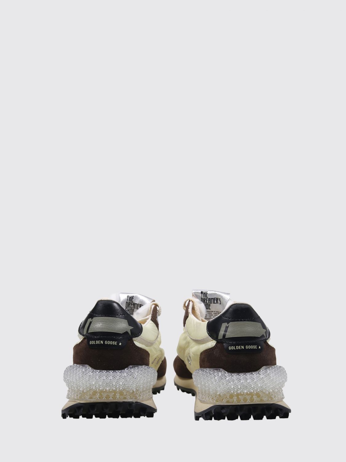 marathon low-top sneakers in nylon and suede calfskin