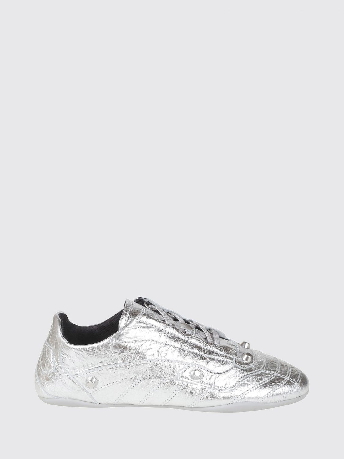 BALENCIAGA 36 city arena lambskin trainers with studs