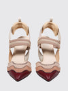 woman's high heel shoes