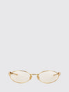 sardine cat-eye metal sunglasses with decorated temples