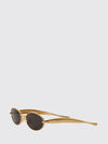 sardine cat-eye metal sunglasses with decorated temples