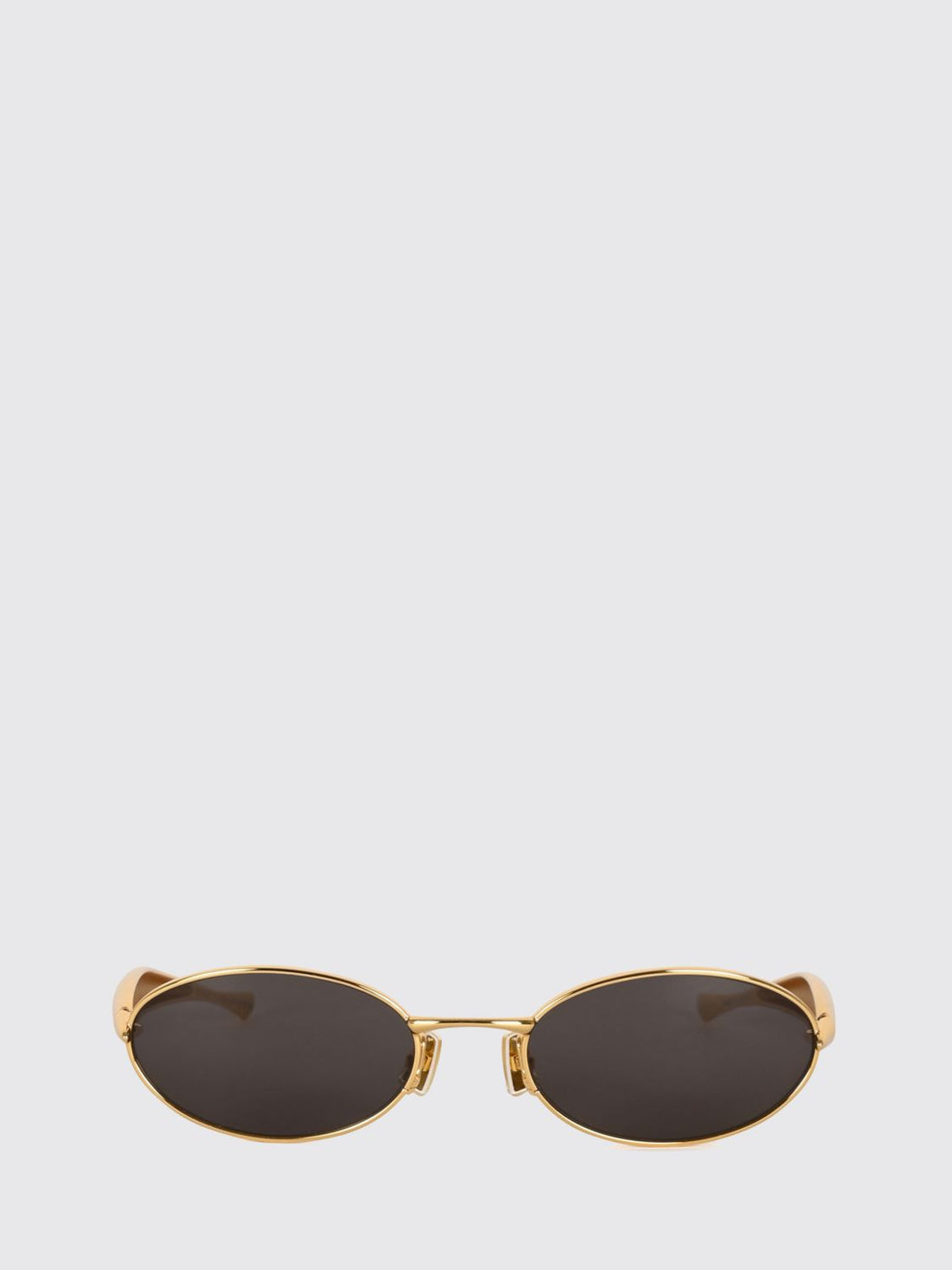 BOTTEGA VENETA OS sardine cat-eye metal sunglasses with decorated temples
