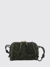 concert intrecciato suede leather mini bag