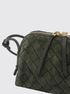 concert intrecciato suede leather mini bag