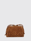 concert intrecciato suede leather mini bag