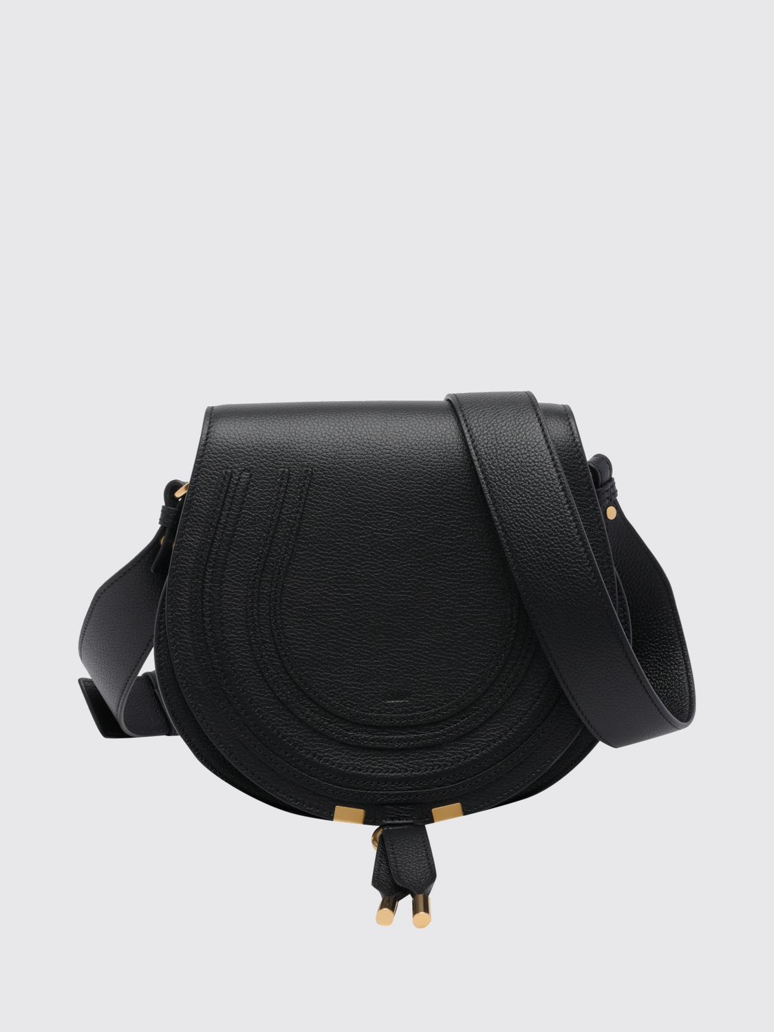 chloé marcie grained calfskin mini crossbody bag