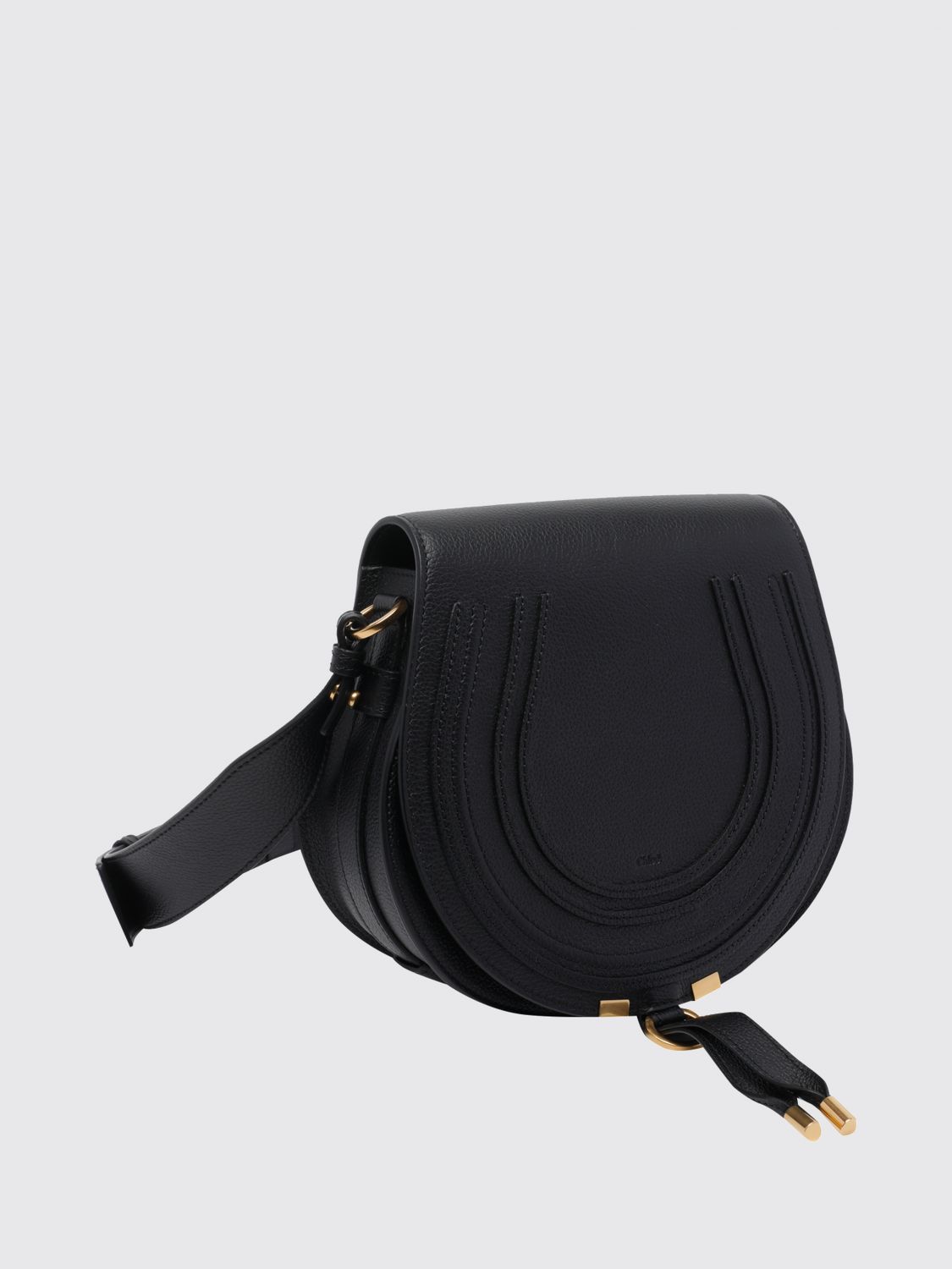 chloé marcie grained calfskin mini crossbody bag