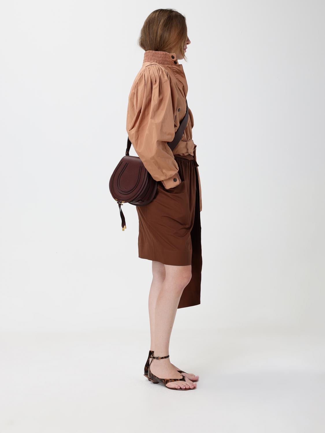 chloé marcie grained calfskin mini crossbody bag