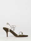 chloé crystal-embellished lambskin leather sandals with stiletto heel
