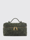 bang bang intrecciato suede leather mini bag