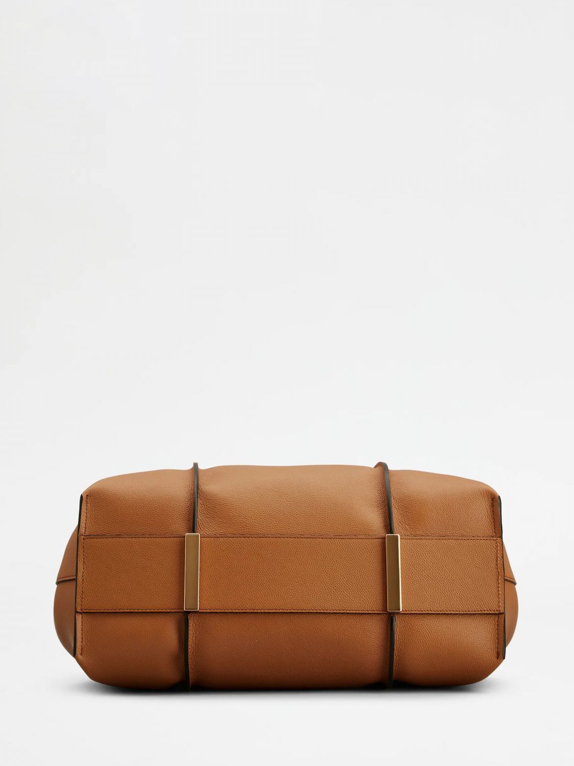 t timeless grained calfskin shopping bag with logo