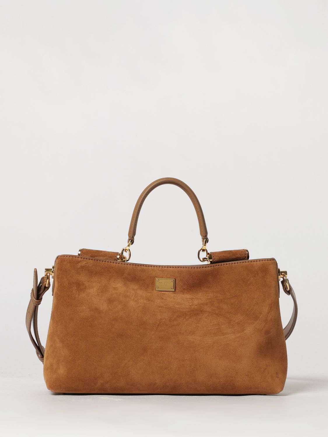 vittoria calf leather handbag with removable shoulder strap