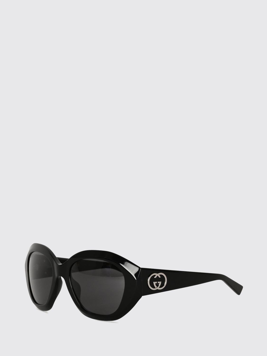 gg monogram acetate cat-eye sunglasses