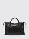 medium le city handbag in arena lambskin with studs