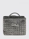 andiamo small intrecciato calf leather handbag