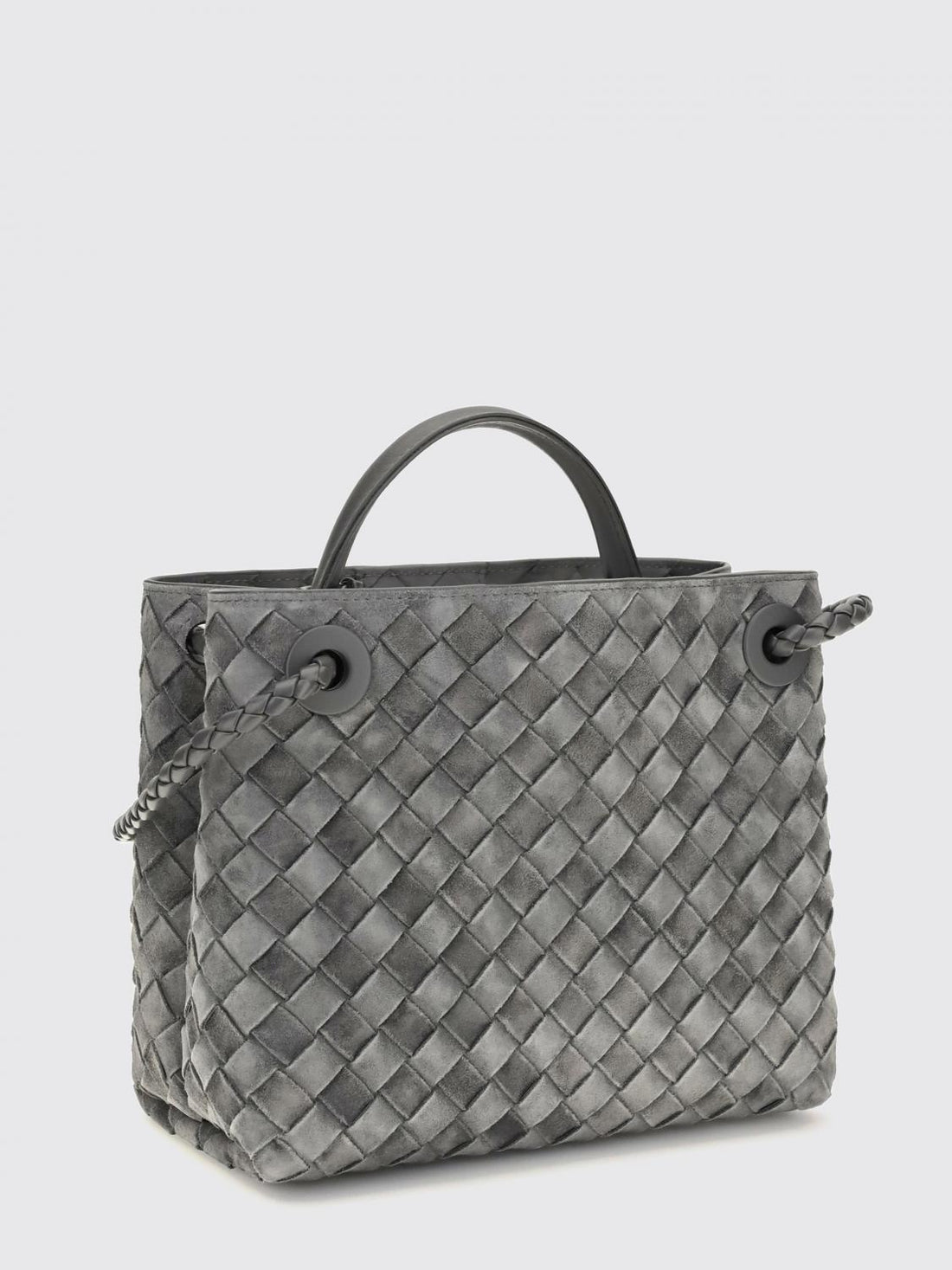 BOTTEGA VENETA OS andiamo small intrecciato calf leather handbag