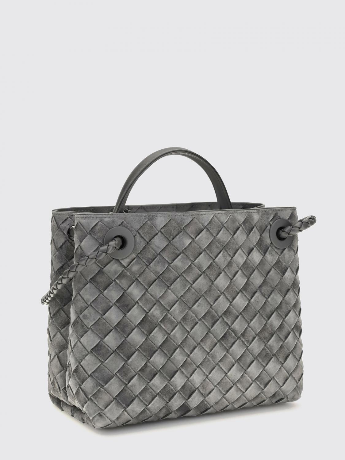 andiamo small intrecciato calf leather handbag