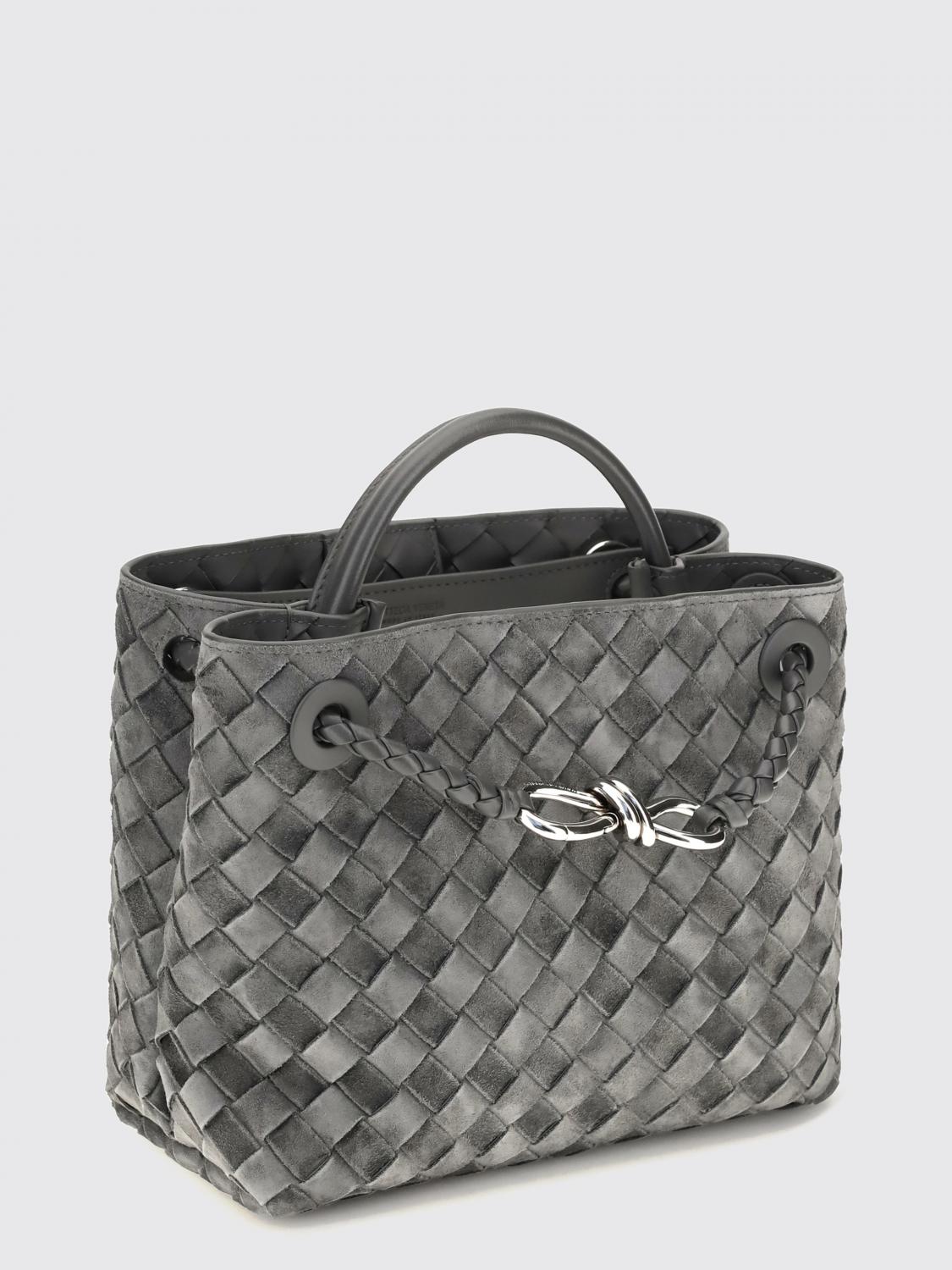 andiamo small intrecciato calf leather handbag