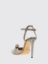 sacora crystal-embellished velvet high-heeled sandals