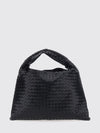 hop large intrecciato leather shoulder bag