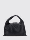 hop large intrecciato leather shoulder bag