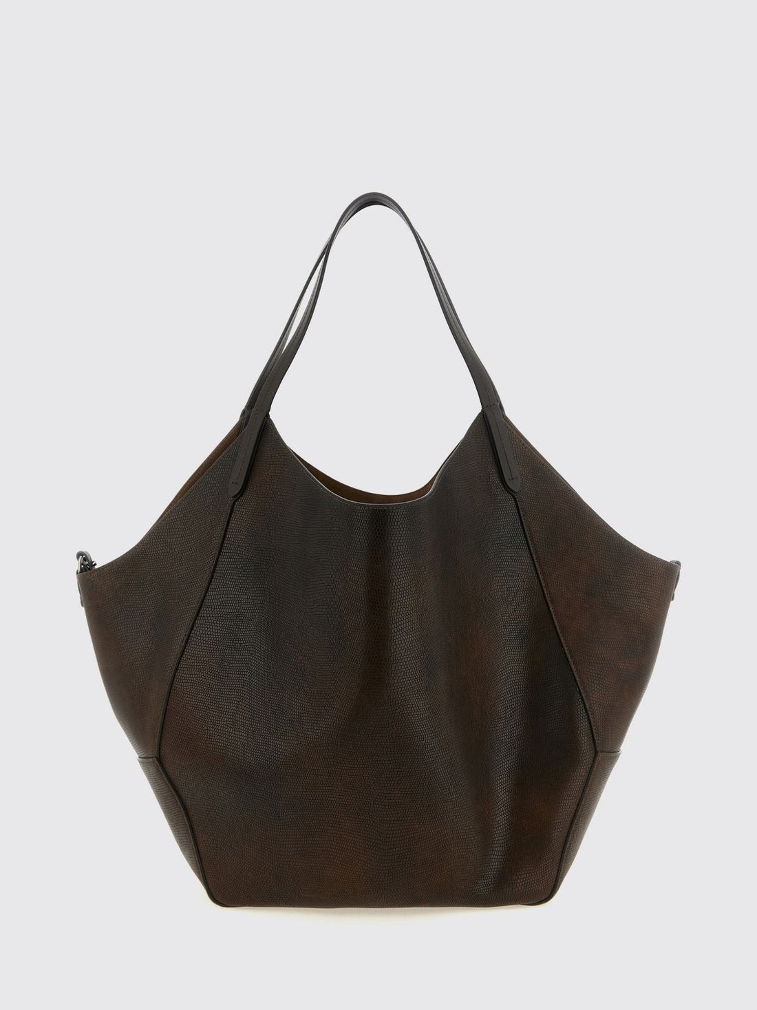 BRUNELLO CUCINELLI OS duo reversible calfskin tote bag