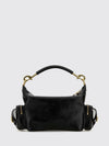 chloé smooth calfskin leather shoulder bag with removable strap