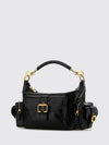 chloé smooth calfskin leather shoulder bag with removable strap