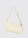 ryder vegan nylon shoulder bag with magnetic flap closure