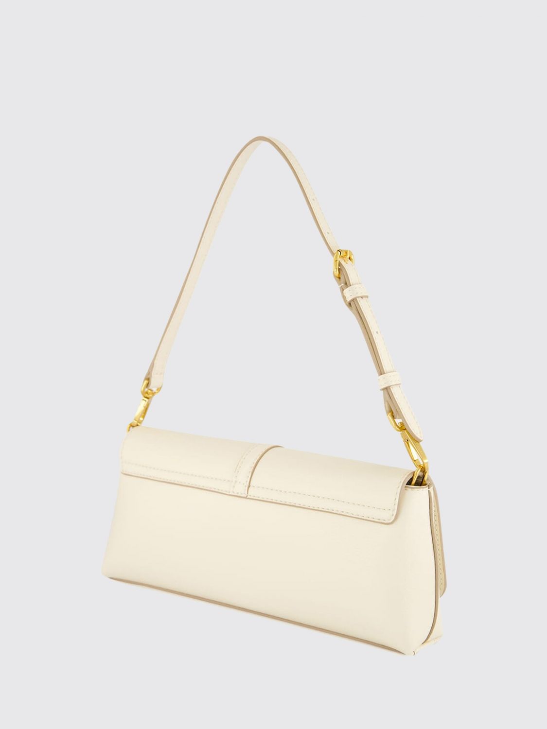 ryder vegan nylon shoulder bag with magnetic flap closure