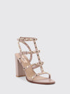 woman's heeled sandal