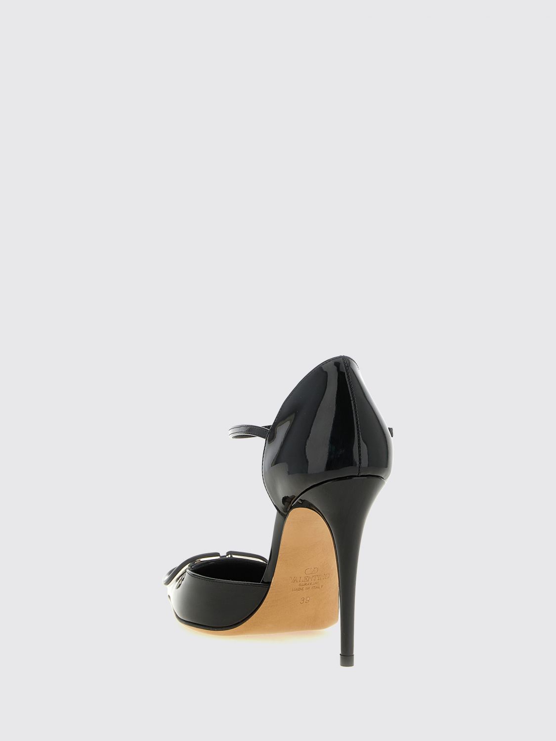 vlogo signature mary jane pumps in patent leather