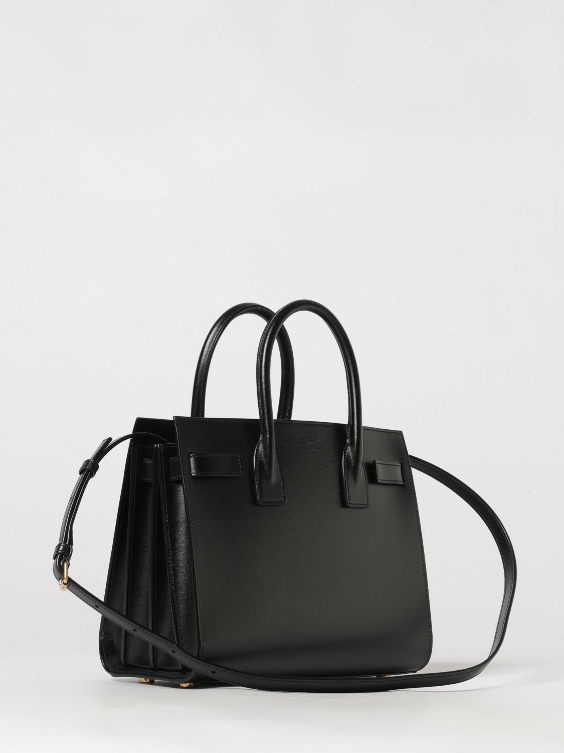 small sac de jour tote bag in smooth calfskin leather