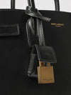 small sac de jour tote bag in smooth calfskin leather