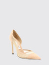brigitte mesh and suede pumps with high stiletto heel