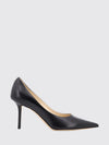 love calfskin leather pumps with high stiletto heel