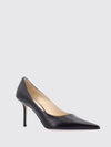 love calfskin leather pumps with high stiletto heel