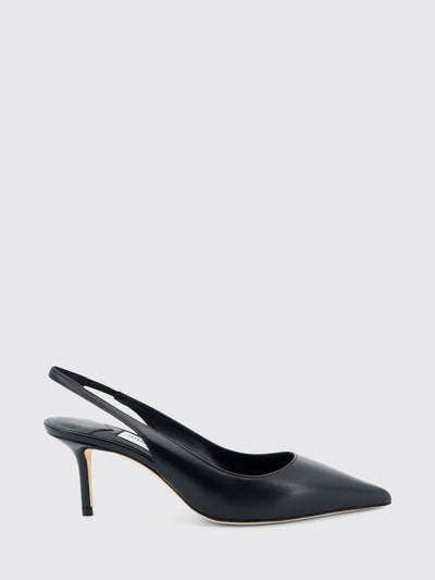 love smooth calfskin slingback pumps with mid-heel