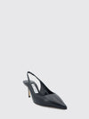 love smooth calfskin slingback pumps with mid-heel