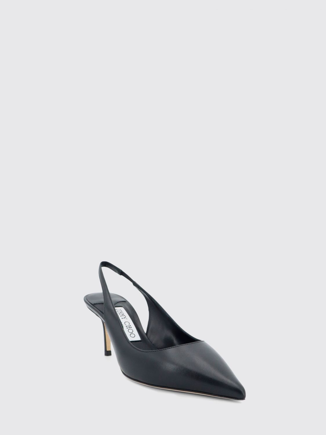 love smooth calfskin slingback pumps with mid-heel