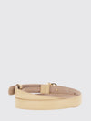 gg marmont leather belt with monogram buckle