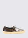 penstar slip-on suede sneakers with studs and distressed effect