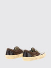penstar slip-on suede sneakers with studs and distressed effect