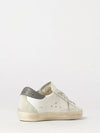super-star trainers in cowhide leather with a distressed effect