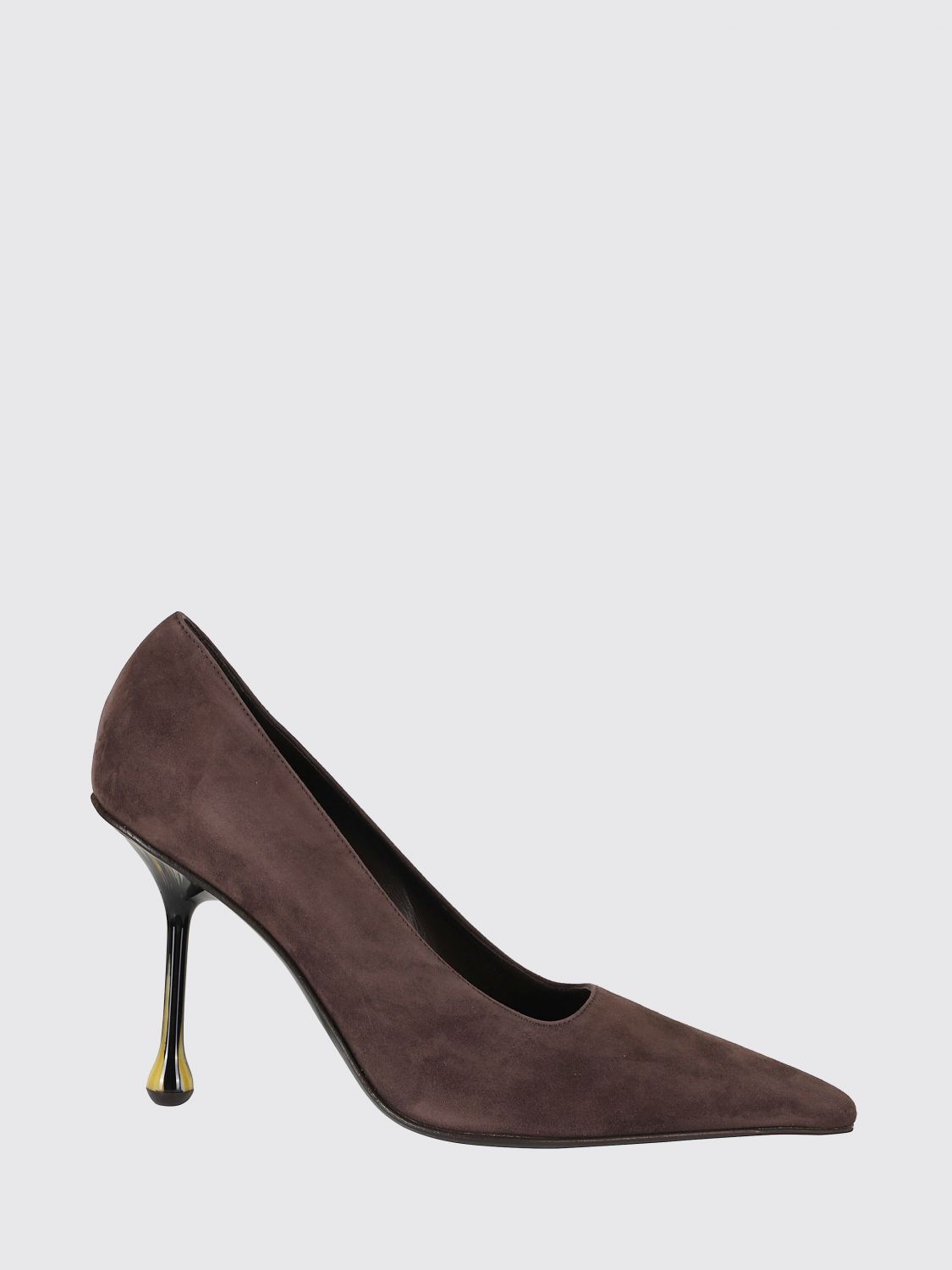 ixia 95 suede teardrop heel pumps