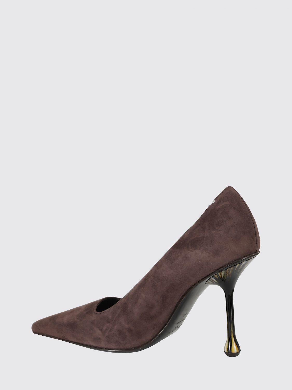 ixia 95 suede teardrop heel pumps
