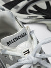 runner low-top sneakers in mesh with a worn-out effect